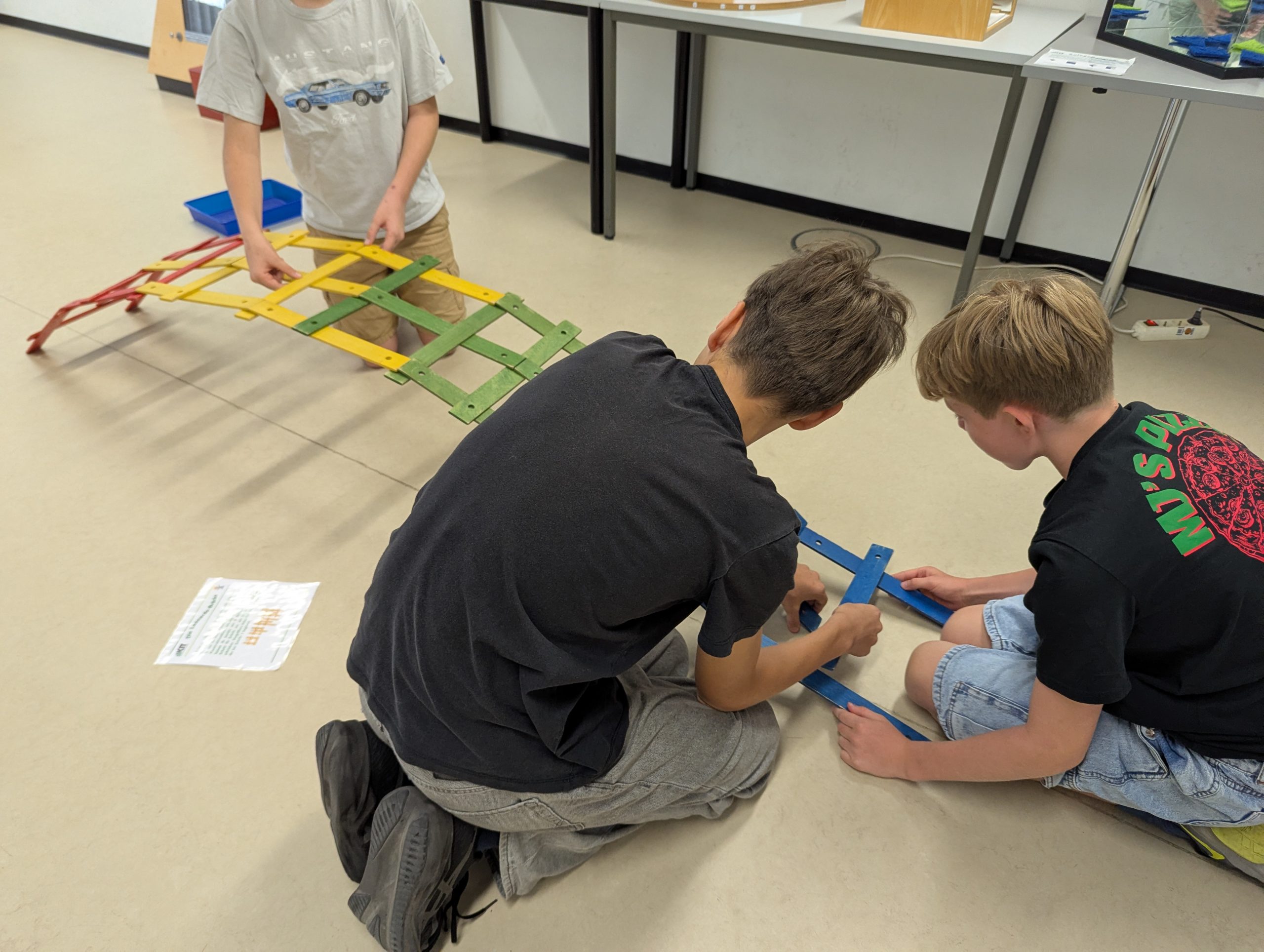 Mathe mal anders erleben – die 7c im Mathelabor des KIT